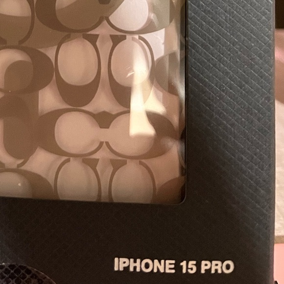 Coach Protective Case for IPhone 15 PRO NIB - Picture 4 of 5